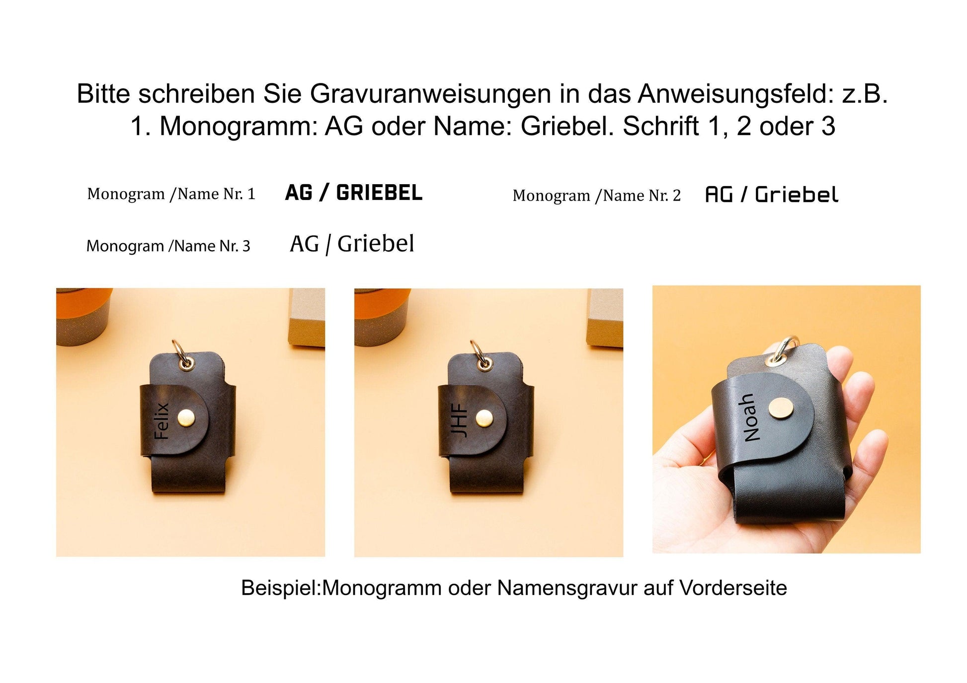 Schlüssel Etui für Auto mit Gravur. Schlüsseltasche für Auto. Schlüsseltasche aus Leder. Schlüssel Etui. Car key case. Geschenke für ihn. - KATAAB