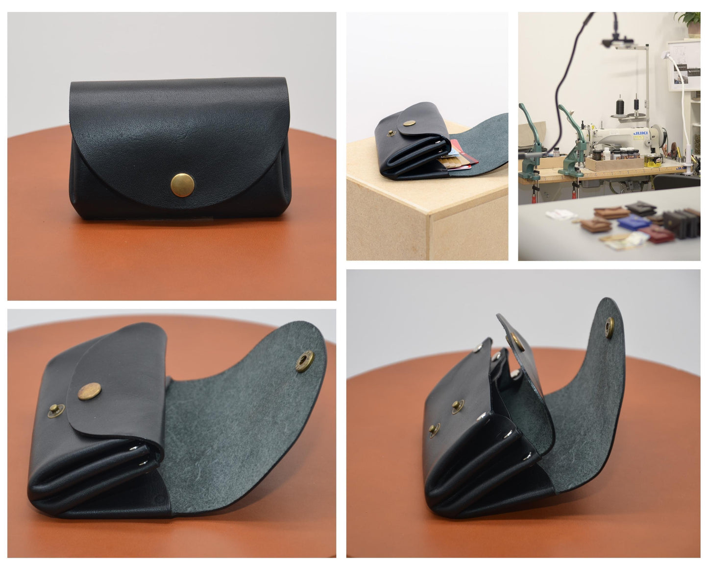 Minimalistisches Portemonnaie für Frauen. Geschenke für Frauen. Kleine Geldbeutel für Damen. Portemonnaie für Damen.Größe cir. 11,5x8x3,5cm. - KATAAB