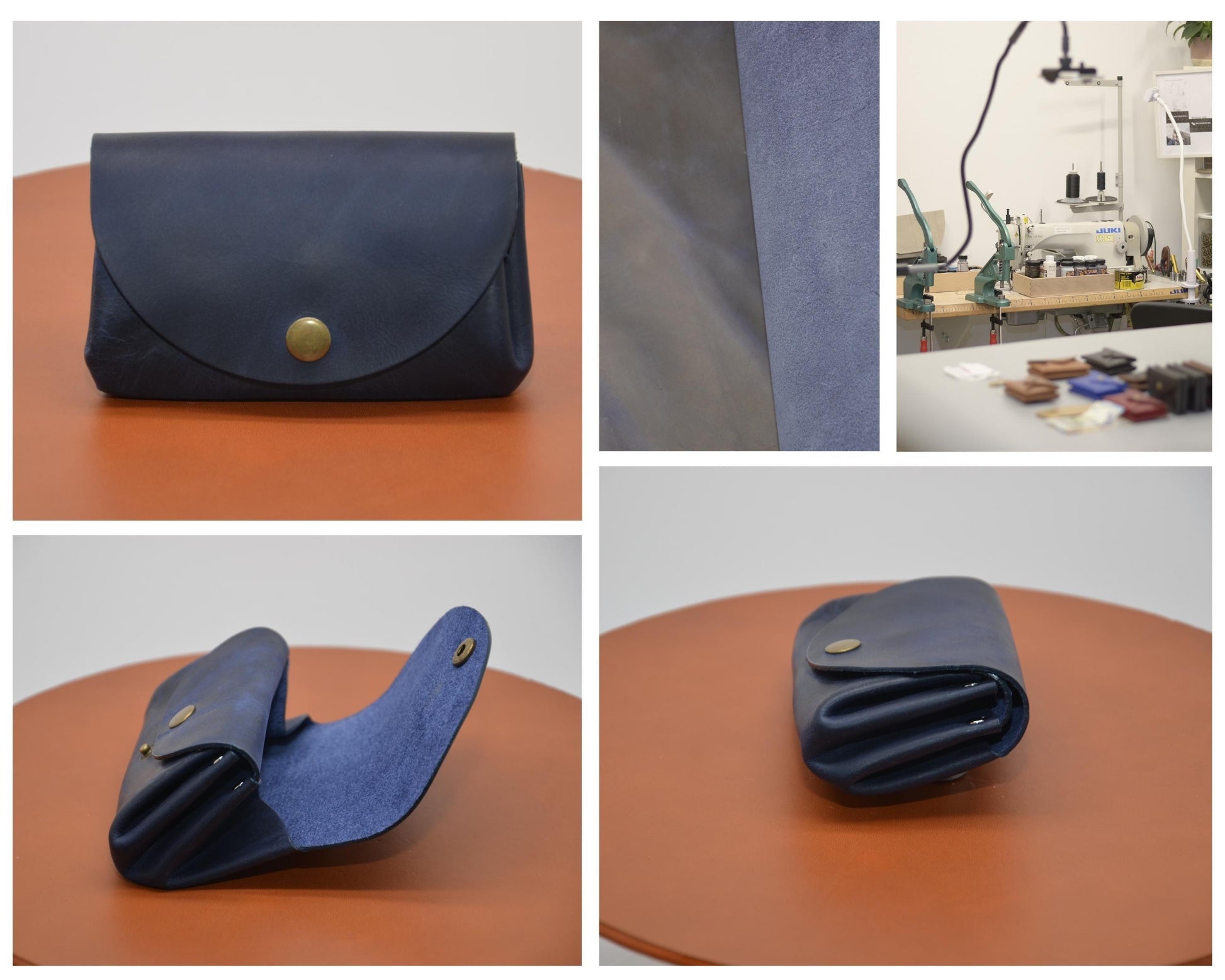 Minimalistisches Portemonnaie für Frauen. Kleine Geldbeutel für Damen.Geschenke für Sie. Schlanke Brieftasche.Größe cir. 11,5x8x3,5cm. - KATAAB